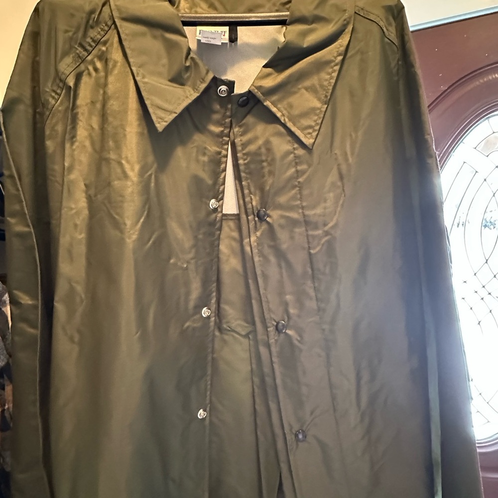 National Park Service uniform raincoat